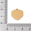 Ion Plating(IP) 304 Stainless Steel Pendants STAS-N106-11G-3