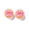 Transparent Resin Cabochons RESI-G029-C05-1