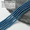 Grade A Glass Pearl Beads HY-J001-4mm-HX022-3