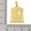 Ion Plating(IP) 304 Stainless Steel Pendants STAS-B071-02D-04G-3