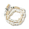 Natural Trochid Shell/Trochus Shell Beads Strands SHEL-F004-12-2