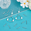 Unicraftale 100Pcs 304 Stainless Steel Tube Beads STAS-UN0060-12-2