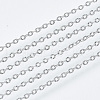 Tarnish Resistant 304 Stainless Steel Chains CHS-S001-12B-P-1