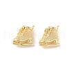 Brass Micro Pave Cubic Zirconia Pendants KK-Q816-26G-1