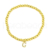 Brass Pendants Bracelets BJEW-B105-01G-G-1