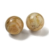 Natural Crazy Agate Round Ball Figurines Statues for Home Office Desktop Decoration G-P532-02A-21-2