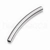Tarnish Resistant 304 Stainless Steel Tube Beads STAS-G137-36P-2