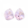 Glass Rhinestone Charms RGLA-L021-C-M-2