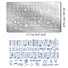 Retro Stainless Steel Metal Cutting Dies Stencils DIY-WH0242-291-2