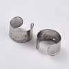 304 Stainless Steel Ear Cuff Findings STAS-H151-11P-2