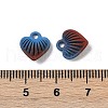 Spray Painted Alloy Pendants PALLOY-S038-15A-2
