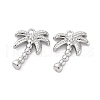 Brass Rhinestone Pendants KK-E793-22P-1