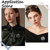 SUNNYCLUE DIY Blank Dome Brooch Making Kit DIY-SC0023-83-5