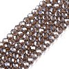 Electroplate Glass Beads Strands EGLA-A044-T2mm-A16-1