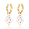 Mother's Day Jewellery S925 Silver Freshwater Pearl Ear Clips HI4910-1-1