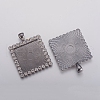 Alloy Pendant Cabochon Settings ALRI-TAC0001-05A-B-1