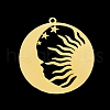 304 Stainless Steel Pendants STAS-S105-LA357-2-1