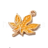 Thanksgiving Day Theme Alloy Enamel Pendants ENAM-M002-03G-13-2