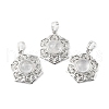 Natural Quartz Crystal Pendants X-G-P498-02P-06-1