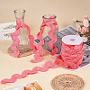 Gorgecraft 10 Yards Polyester Wavy Fringe Trim Ribbon OCOR-GF0002-49B-5