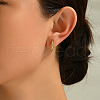 Fashionable Casual Simple Round Hoop Earrings SA7421-4