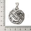 316 Surgical Stainless Steel Pendants STAS-E212-72AS-3