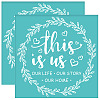Self-Adhesive Silk Screen Printing Stencil DIY-WH0527-008-1
