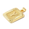 Rack Plating Brass Pendants KK-B092-42G-Y-2