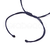 5 Colors Braided Nylon Cord Sets for DIY Bracelet Making AJEW-JB01239-4