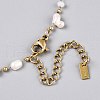 Natural Quartz Chip Beaded Necklaces NJEW-T017-03G-5