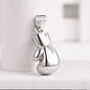 304 Stainless Steel Pendants STAS-H061-05-3