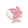 Alloy Enamel Pendants ENAM-A008-44KCG-02-2