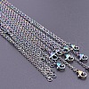 2MM Unisex 304 Stainless Steel Cable Chain Necklaces VJ7708-5-1