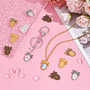   DIY Blank Photo Pendant Making Kit FIND-PH0009-83-4
