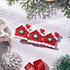 Christmas Theme Resin Alligator Hair Clips PHAR-JH00114-2