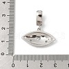 Brass Micro Pave Cubic Zirconia Pendants KK-U047-14P-3