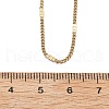 2MM 304 Stainless Steel Curb Chain Necklaces NJEW-T016-13G-5