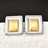 304 Stainless Steel Stud Earrings EJEW-D308-03PG-1