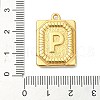 Ion Plating(IP) 304 Stainless Steel Pendants STAS-U033-01G-P-3