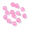 Imitation Jelly Transparent Acrylic Beads FACR-U001-01H-1