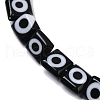 Handmade Evil Eye Lampwork Beads Strands LAMP-G166-03G-3