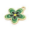 Alloy Enamel Pendants ENAM-Q001-04G-04-2