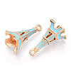 Alloy Enamel Pendants ENAM-N056-400B-2