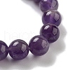 Round & Cat Head Natural Mixed Stone Beaded Stretch Bracelets for Women BJEW-K251-03-5
