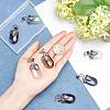  Natural Mixed Stone Pendants G-PH0001-28AS-3