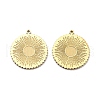 Ion Plating(IP) 304 Stainless Steel Pendants STAS-G347-08G-1