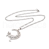 Non-Tarnish 304 Stainless Steel Necklaces NJEW-Q338-07P-2
