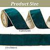 10 Yards Single Face Velvet Ribbon OCOR-WH0093-12C-2