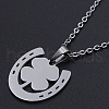 Non-Tarnish 201 Stainless Steel Pendants Necklaces NJEW-S105-JN716-45-1-1