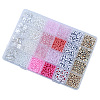 DIY 24 Style Acrylic & ABS Beads Jewelry Making Finding Kit DIY-NB0012-02H-3